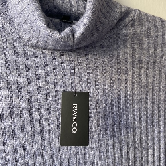 RW & Co Cowl Neck Sweater, Small - Picture 5 of 6